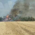 Военен хеликоптер участва в гасенето на горски пожар в Област Враца Пожарът в Област Враца
