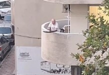 Мъж стреля с арбалет от терасата на жилището си в Пловдив посред бял ден! Кой е той? Стрелящият мъж
