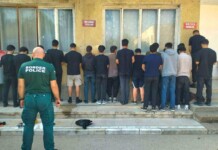 Заловиха товарен автомобил с 18 мигранти на Видин – Калафат Заловените мигранти