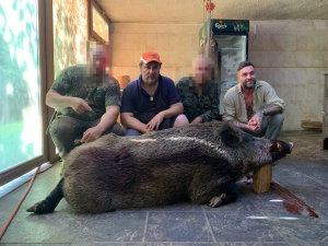 Георги Манев (с шапката) и Румен Боев