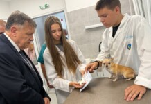 С близо 2.9 млн. евро е обновено общежитието на Ветеринарната гимназия в Костинброд Георги Вълчев в гимназията