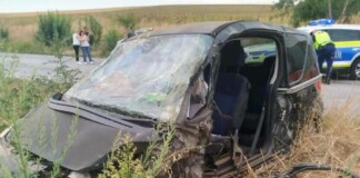 Тежка катастрофа край Овча Могила