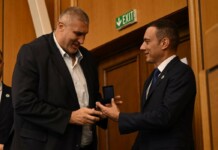 Любо Ганев: След успешното Европейско София ще кандидатства отново за домакинство през 2030 г. Любомир Ганев и Васил Терзиев