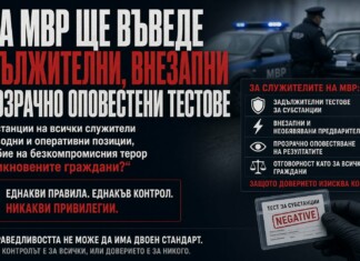 "Обединен Граждански Щит – ОКО" настоява за по-строг контрол върху служителите на МВР и предлага 5 мерки