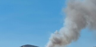 Пожарът край Стара Загора