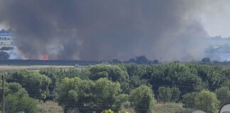 Пожарът в Бургас