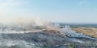 Пожарът в Община Средец