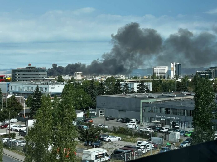 Пожарът в София Пожарът в София