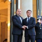 Румен Радев и Еманюел Макрон