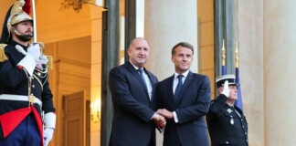 Румен Радев и Еманюел Макрон