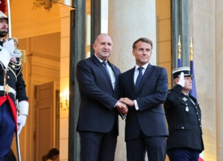 Румен Радев и Еманюел Макрон