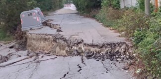 Свлачището в "Аспарухово"