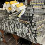 6260 кутии цигари откриха в багажа на семейство на МП „Капитан Андреево“ Цигари