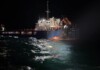 Първи кадри от спасителните операции в Черно море (ВИДЕО) Кораб "Челси-3"