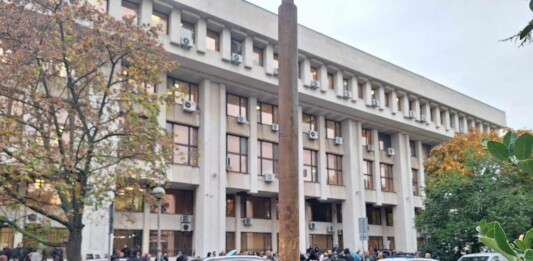 Протестът в Бургас