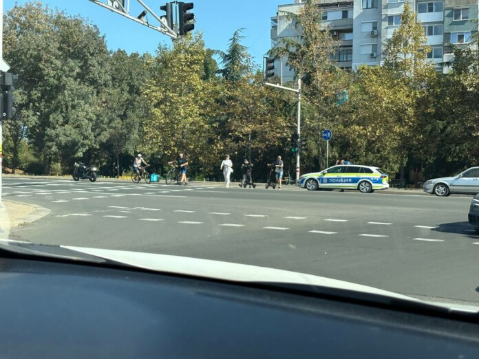 Затруднено движение в Бургас Затруднено движение в Бургас