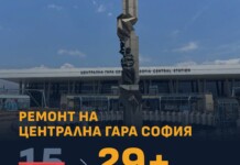 Ремонт без край: Централна гара София остава в строителен хаос до 2028 г.? Ремонт на Централната жп гара в София